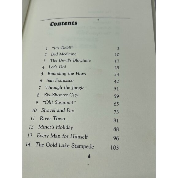 the California gold rush hardcover book landmark books by May McNeer 1950 Read - Picture 11 of 11